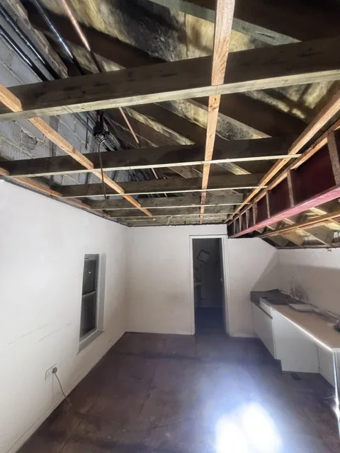 Controlled artex plasterboard strip-out in Islington