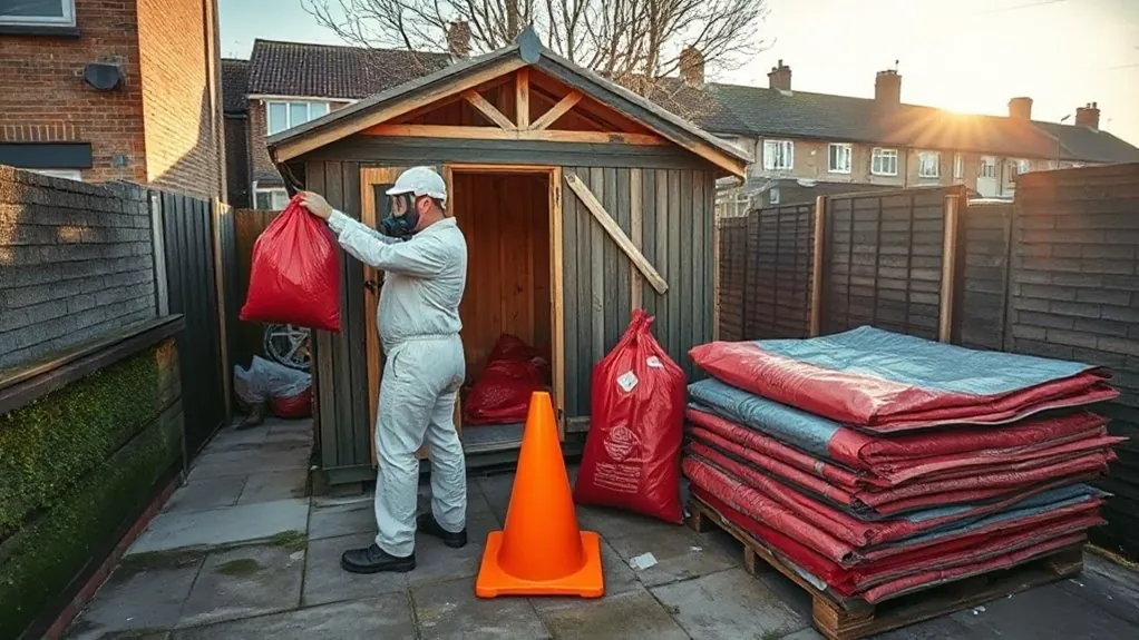 Garage & Shed Roof Removal in Islington — HSE-licensed specialists