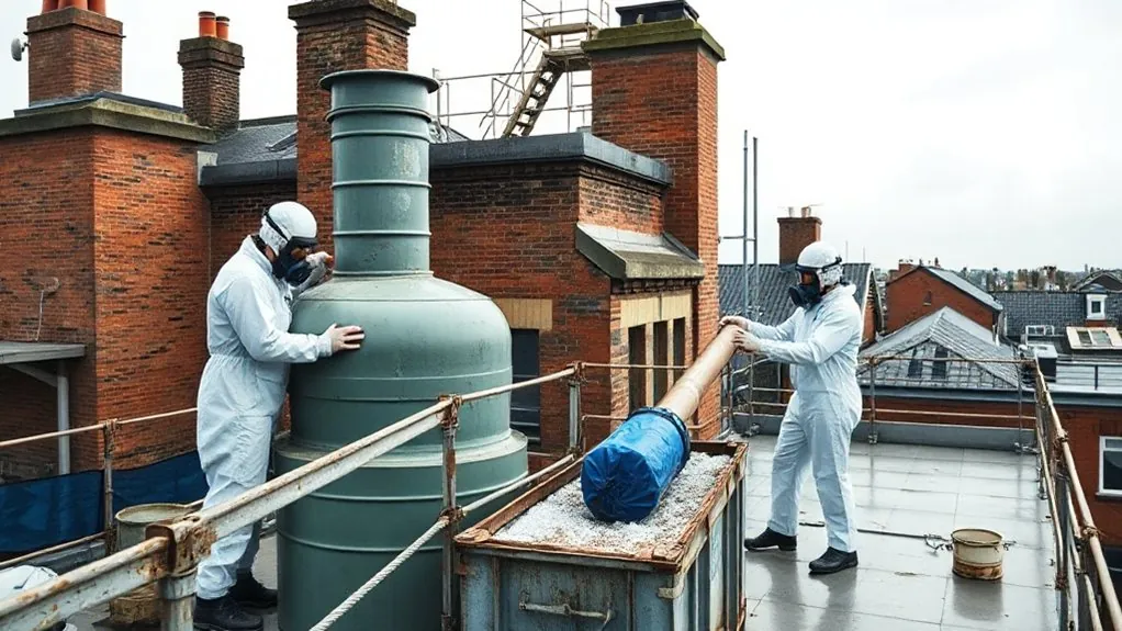 Water Tank & Flue Removal in Islington — HSE-licensed specialists